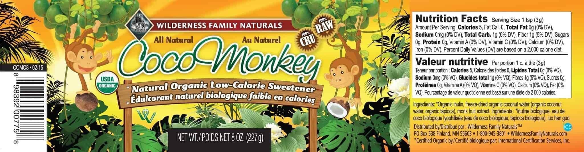 Coco Monkey | Organic 5-Cal Sweetener