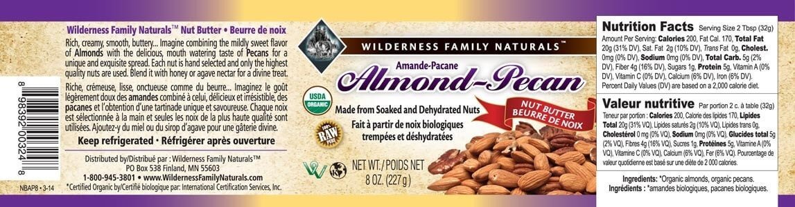Almond Pecan Butter | Organic