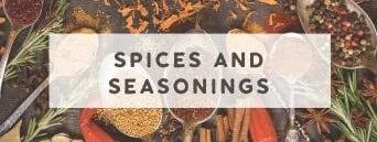 spices and seasonings banner