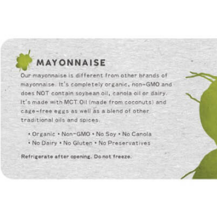 Organic Soy-Free Mayonnaise