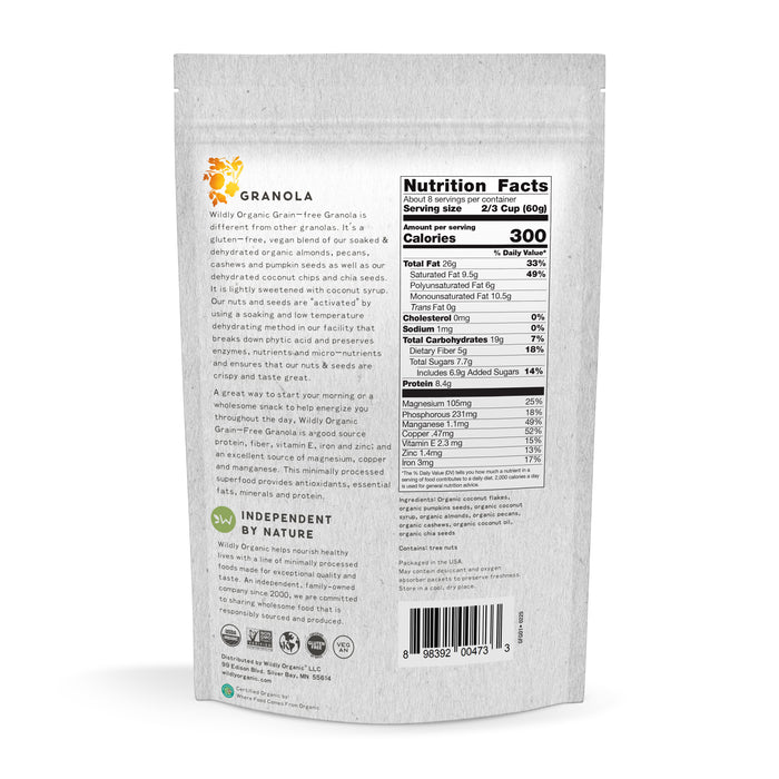Grain Free Granola | Organic