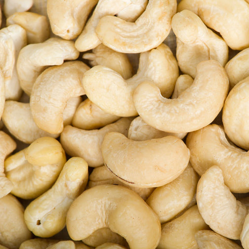 Bulk organic shelled raw cashews
