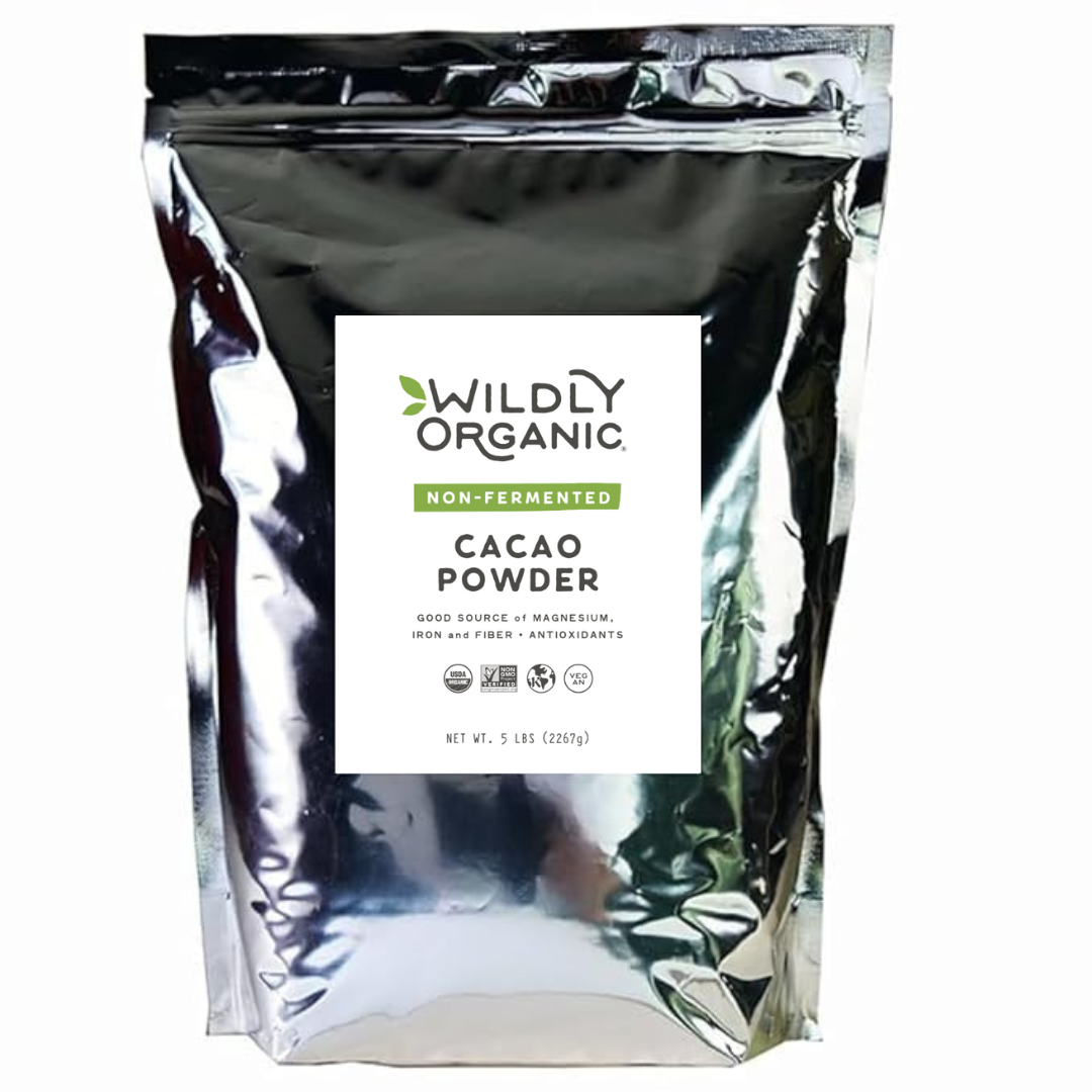 Cacao Powder | Non-Fermented & Unfiltered | Wildly Organic
