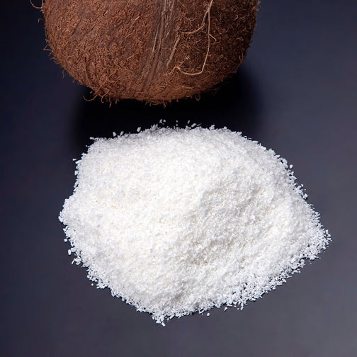 Dried coconut flakes