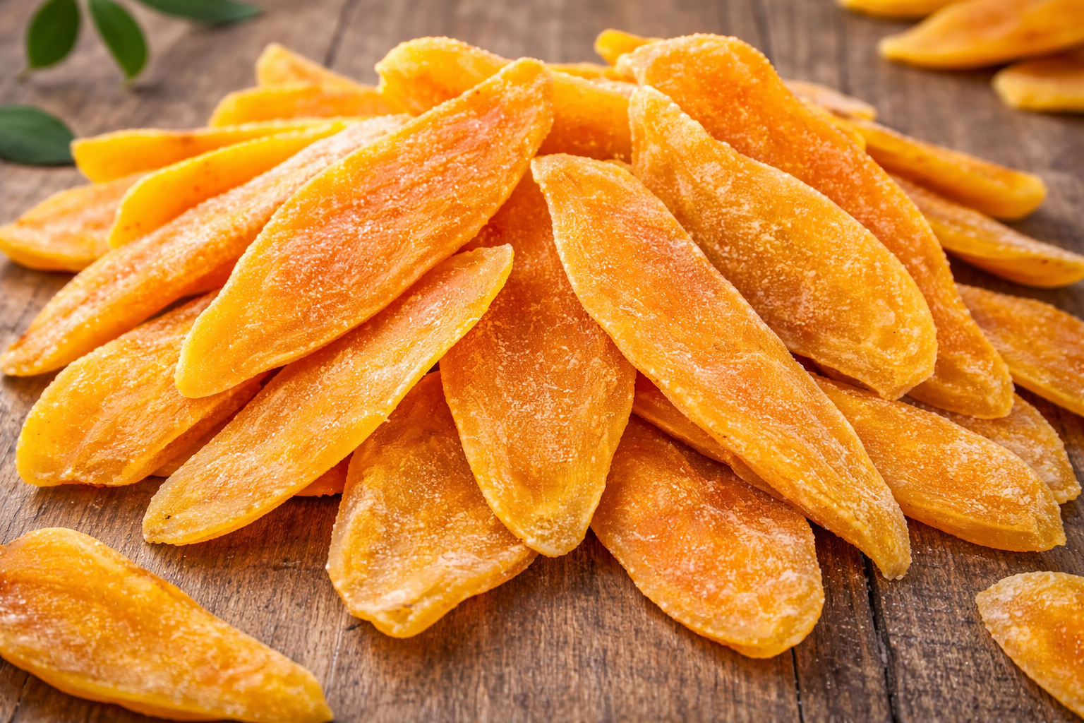 Dried mango slices
