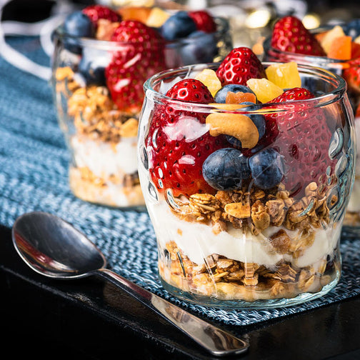 Grain-free granola parfait
