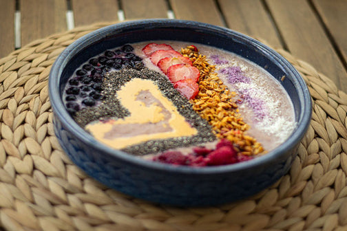 Healthy plate of food