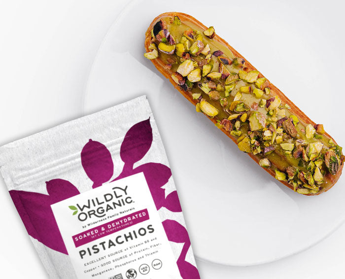 Organic pistachio bar