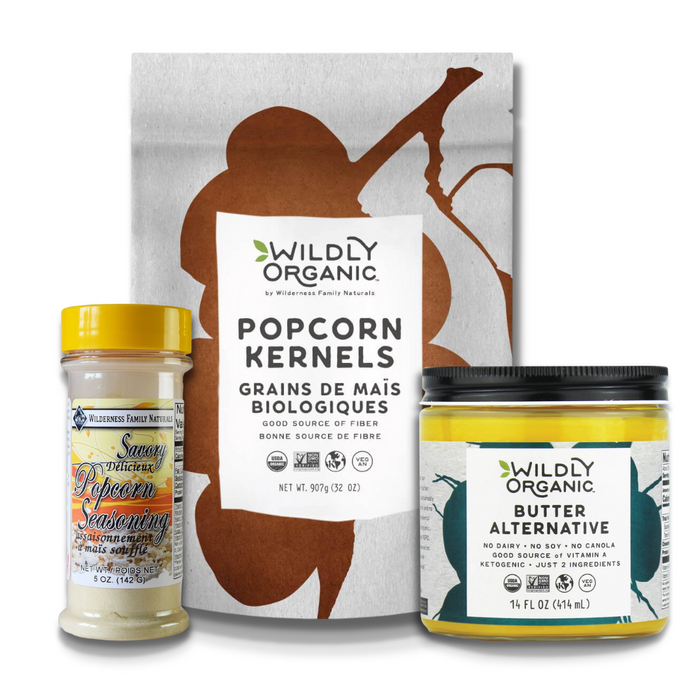 Popcorn Pack | Popcorn Oil, Kernels, & Seasoning