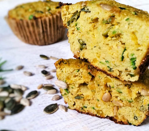 Raw coconut flour muffins