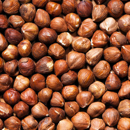 Raw hazelnuts