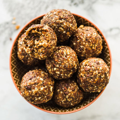 Raw walnut butter balls