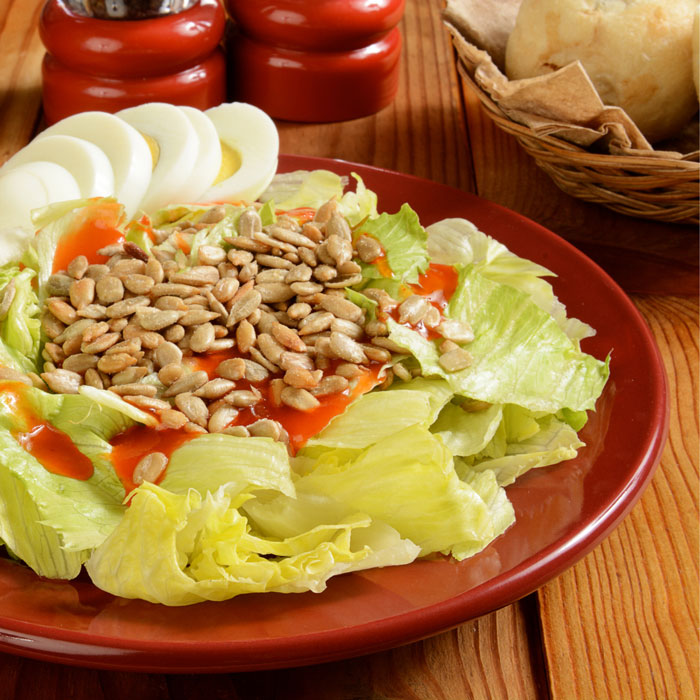 Sunflower seed salad