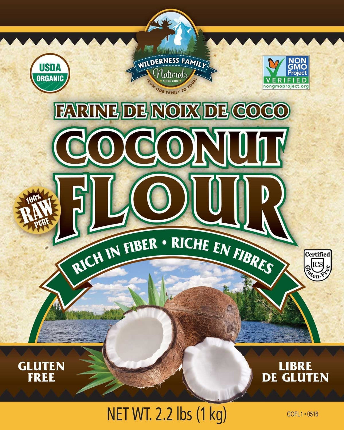 Organic Coconut Flour | Bulk Coconut Flour | Wildly Organic