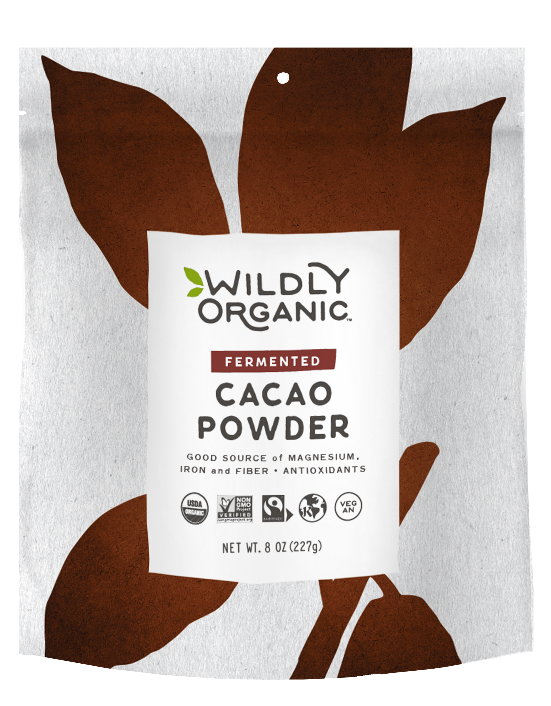 Fermented Cacao Powder | Fair-Trade Certified | Wildly Organic