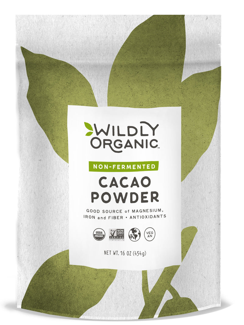 Wildly Organic Non-Fermented Cacao Powder
