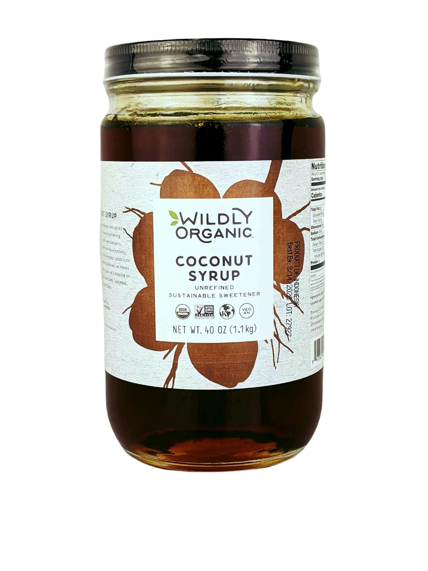 Coconut Syrup | Organic Coconut Syrup | Wildly Organic