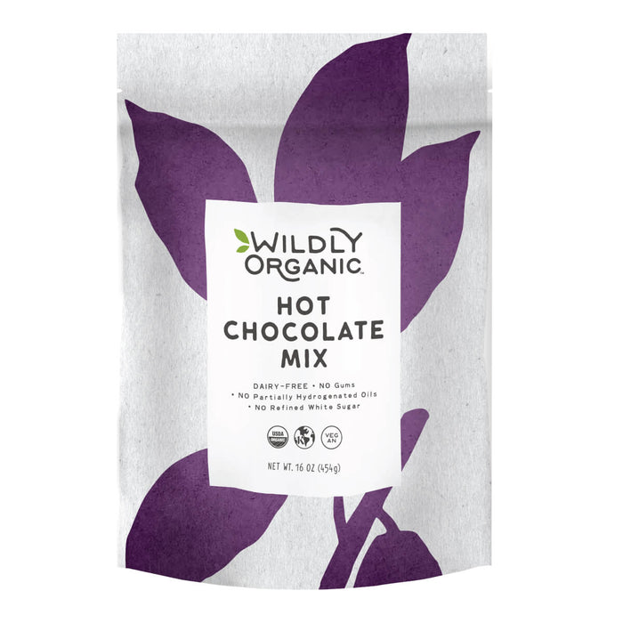 1 Pound pouch of organic fair trade hot chocolate mix