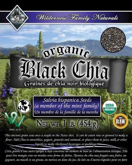 Organic Chia Seeds | Whole Black Chia Seeds