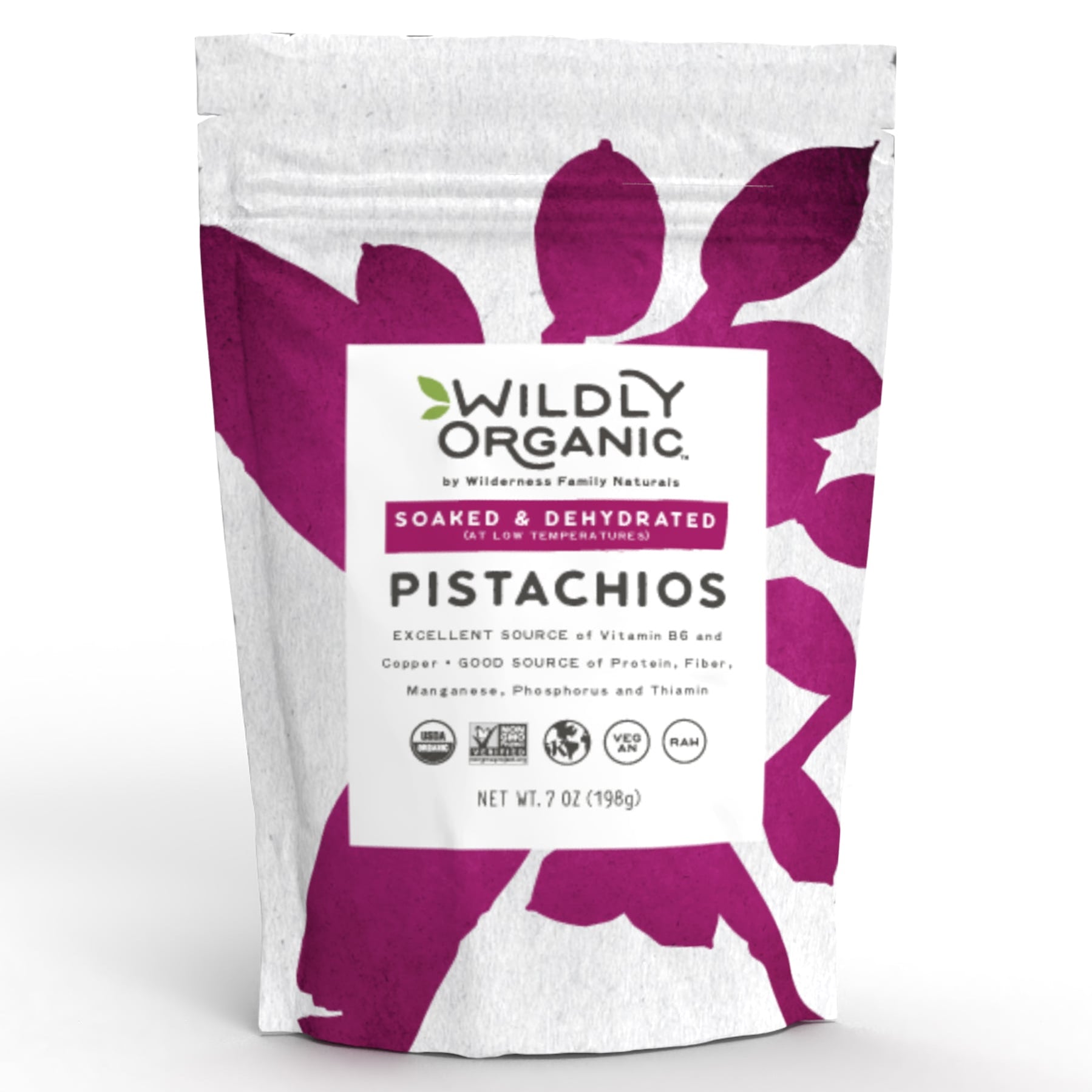 Organic Pistachios Soaked & Dehydrated Wildly Organic