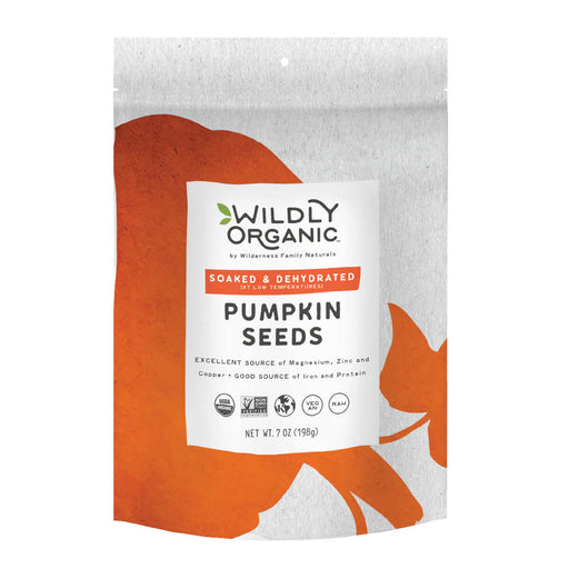 Nuts, Raw, Soaked and Dried, Certified Organic, Pumpkin Seeds