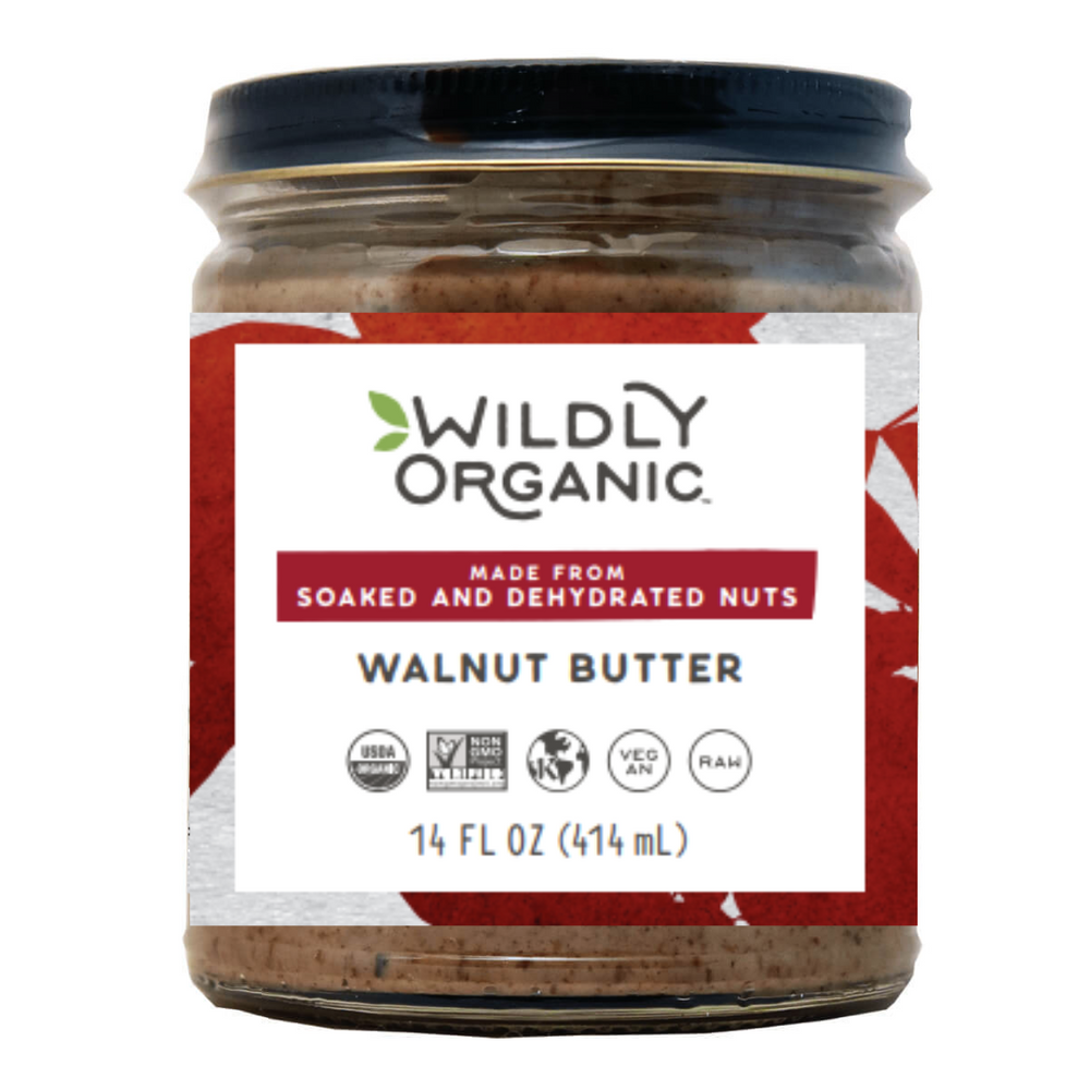 Walnut Butter Organic Walnut Butter | Raw & Non-GMO | Wildly Organic