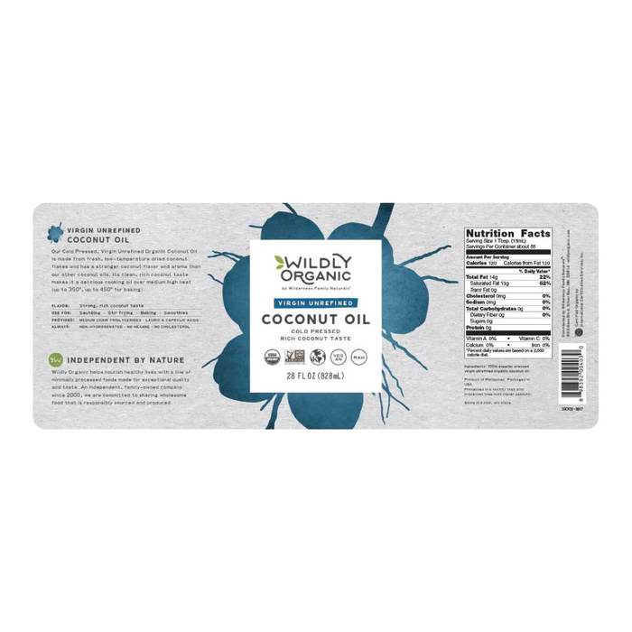 Cold Pressed Organic Coconut Oil