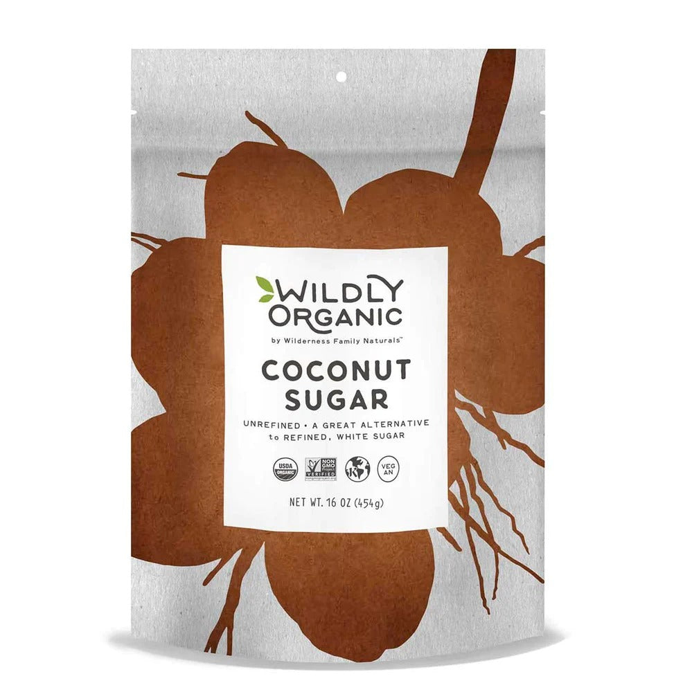 organic coconut palm sugar paleo Organic Coconut Sugar 5 LB, Case of 6