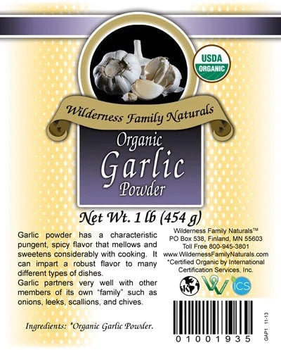Organic Garlic Powder