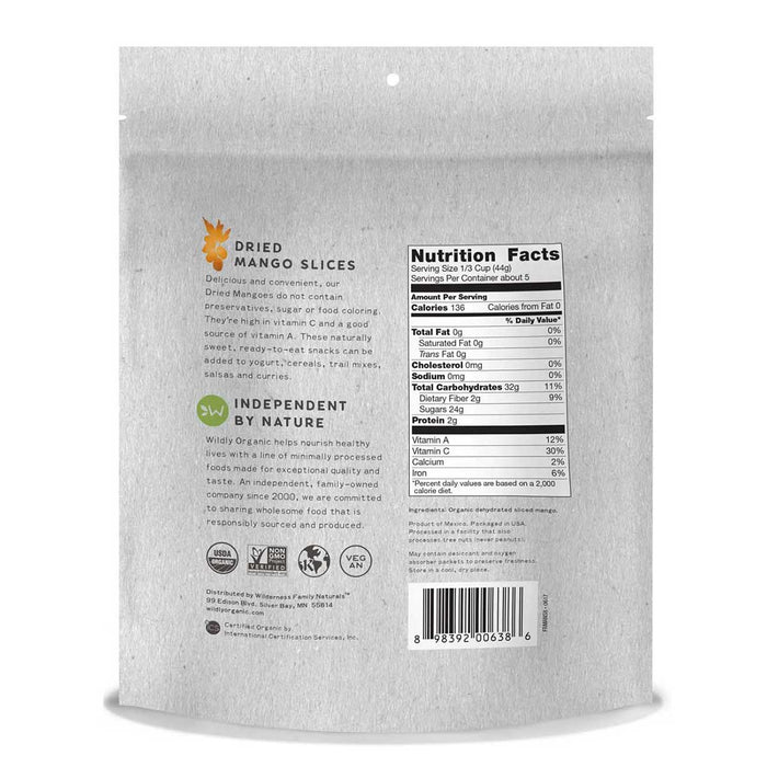Wildly Organic Mango Nutrition