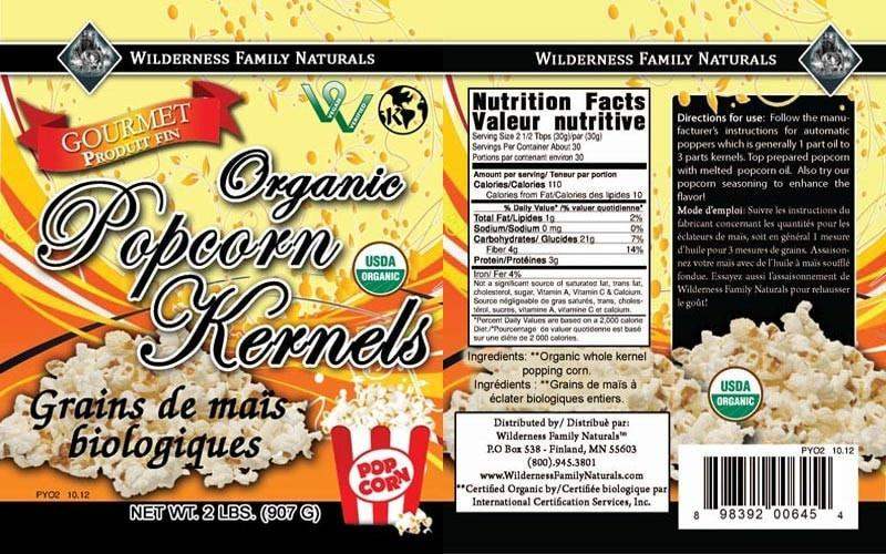 popcorn herbicides Organic Popcorn 40 LBS