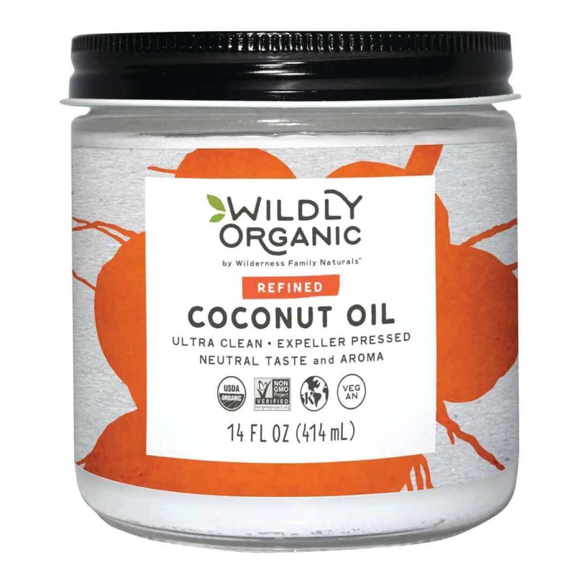 Refined Coconut Oil | USDA Certified Organic & Non-GMO — Wildly